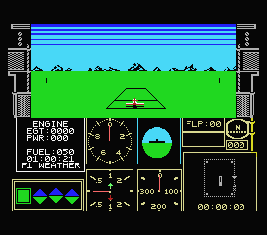 Acrojet screenshot 3 for MSX2